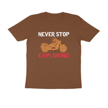 Load image into Gallery viewer, Never stop exploring - Men&#39;s Half sleeve round neck T-Shirt

