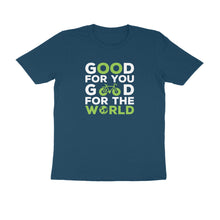 Load image into Gallery viewer, Good for you good for the world - Men&#39;s Half sleeve round neck T-Shirt
