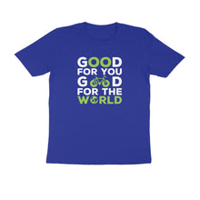 Load image into Gallery viewer, Good for you good for the world - Men&#39;s Half sleeve round neck T-Shirt
