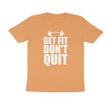 Load image into Gallery viewer, Get fit don&#39;t quit - Men&#39;s Half sleeve round neck T-Shirt
