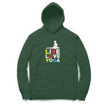 Load image into Gallery viewer, Live love yoga - Unisex Hoodie
