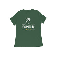 Load image into Gallery viewer, Mrs Captain - Women&#39;s Half Sleeve Round Neck T-Shirt
