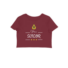 Load image into Gallery viewer, Mrs Sailor (crown) - Women&#39;s Crop Top
