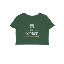 Load image into Gallery viewer, Mrs Captain - Women&#39;s Crop Top
