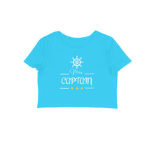 Load image into Gallery viewer, Mrs Captain - Women&#39;s Crop Top
