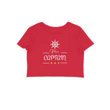 Load image into Gallery viewer, Mrs Captain - Women&#39;s Crop Top
