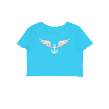 Load image into Gallery viewer, Winged anchor - Women&#39;s Crop Top
