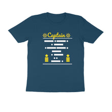 Load image into Gallery viewer, Captain Morse Code - Men&#39;s Half sleeve round neck T-shirt
