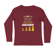 Load image into Gallery viewer, Little steps -Men&#39;s Full Sleeve Round Neck T-shirt
