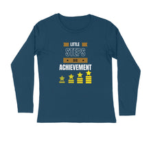 Load image into Gallery viewer, Little steps -Men&#39;s Full Sleeve Round Neck T-shirt

