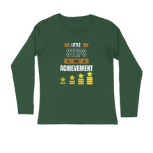 Load image into Gallery viewer, Little steps -Men&#39;s Full Sleeve Round Neck T-shirt

