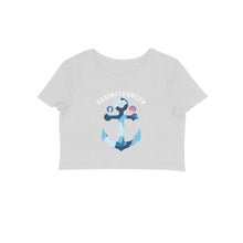 Load image into Gallery viewer, Sea Influencer - Women&#39;s Crop Top
