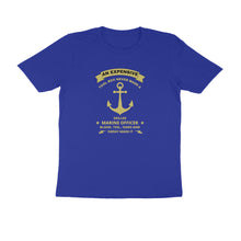 Load image into Gallery viewer, Hardwork Makes Skilled Mariner - Men&#39;s Half Sleeve Round Neck T-shirt
