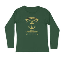 Load image into Gallery viewer, Hardwork Makes Skilled Mariner - Men&#39;s Full Sleeve Round Neck T-shirt
