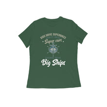 Load image into Gallery viewer, Legends Drive Big Ships - Women&#39;s Half Sleeve Round Neck T-shirt
